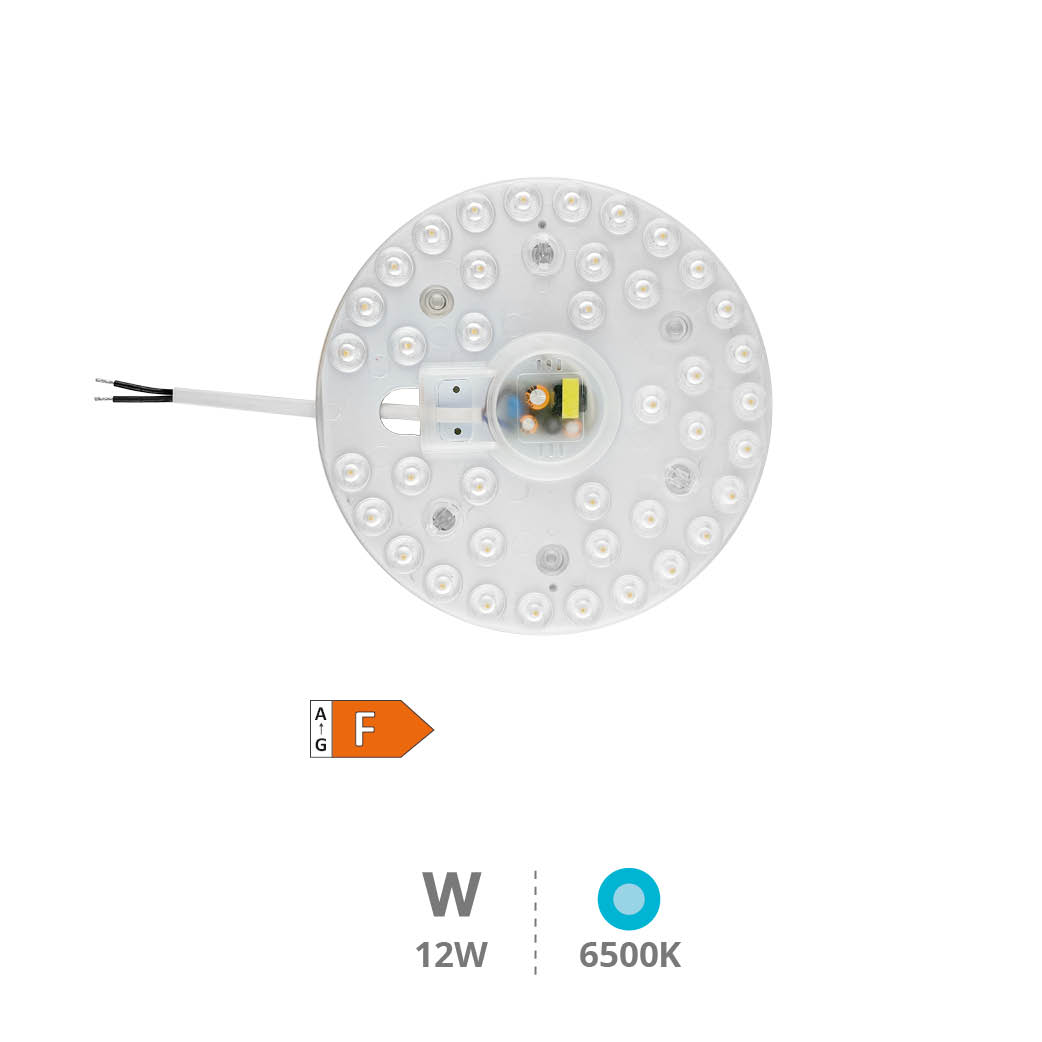 LED board with magnets 12W 6500K