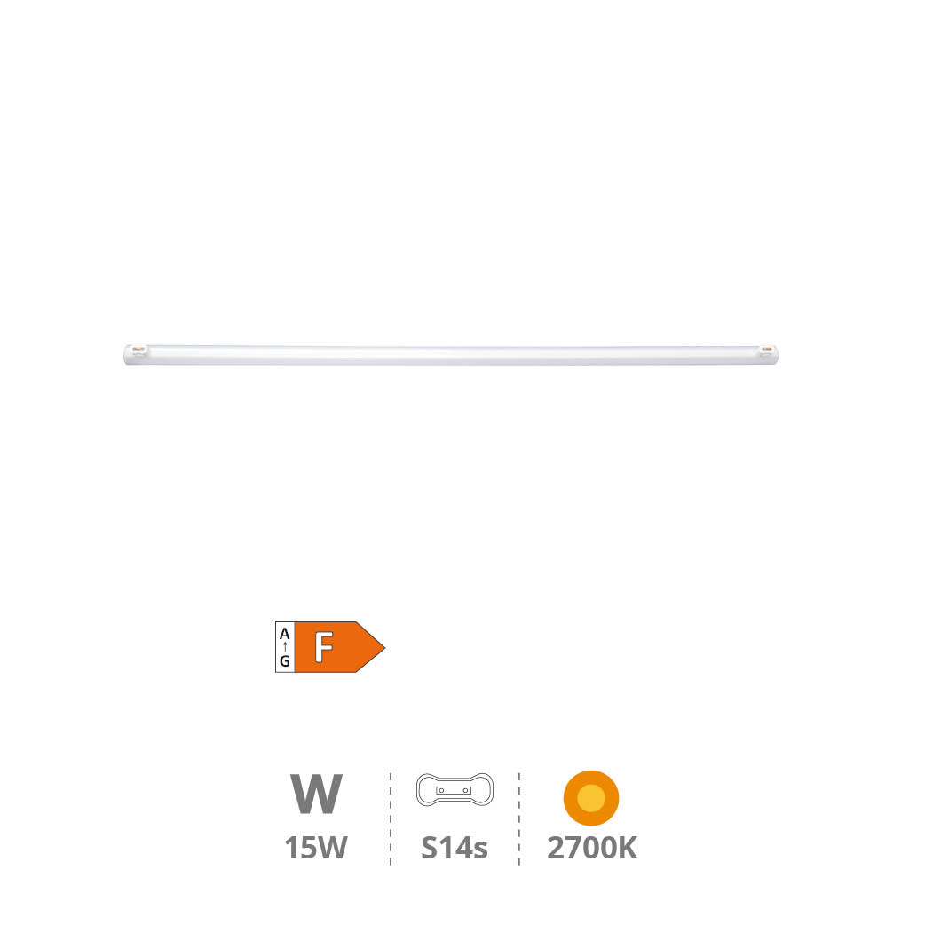 Lâmpada linestra LED 15 W S14s 2700 K
