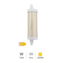 [200650049] Bombilla lineal LED 118mm R7s 13W 4200K regulable