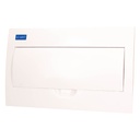 18way distribution box , flush mounting, white door