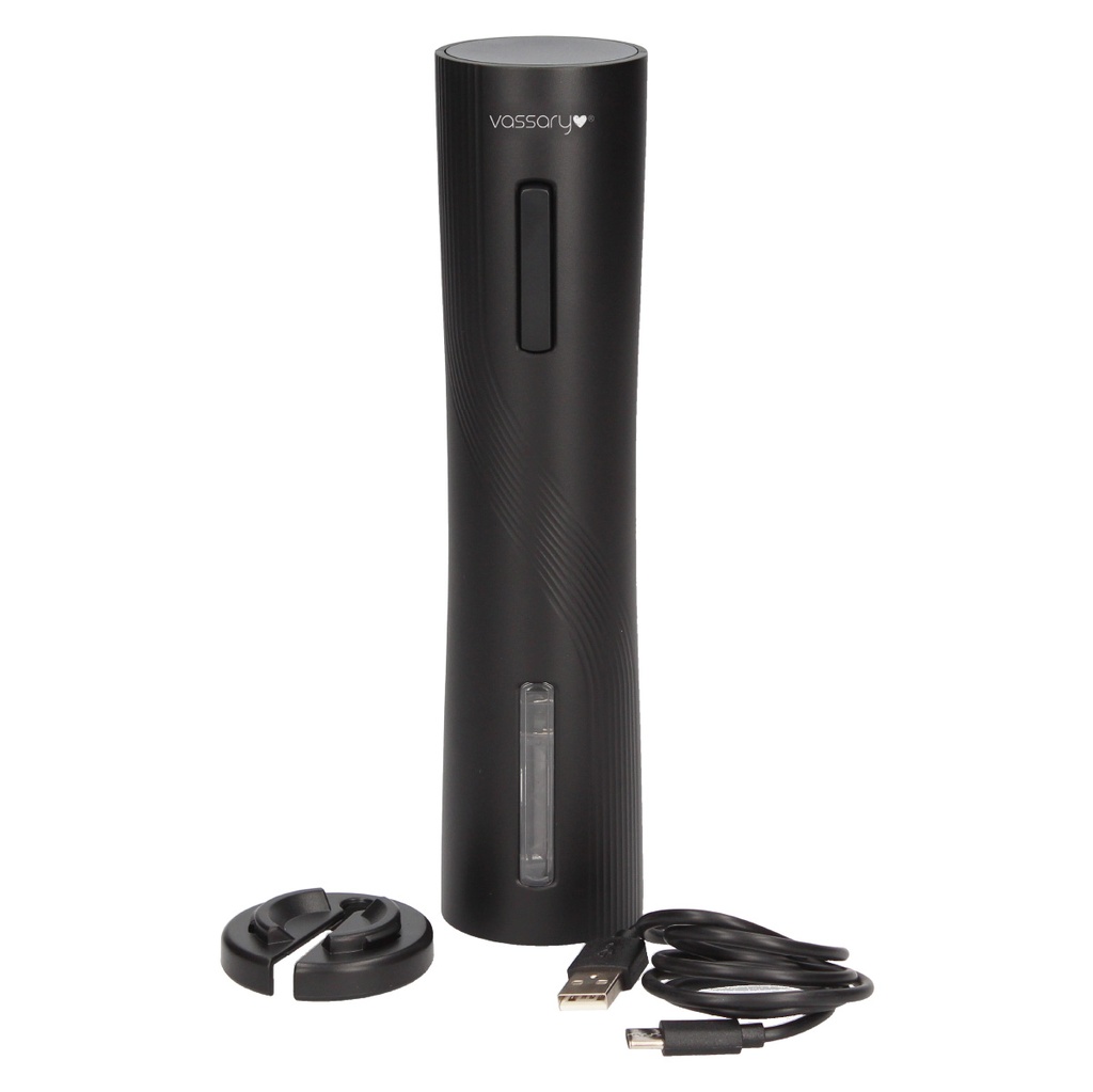Saca-rolhas automático Ninda Preto 