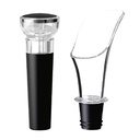 Kit de rolha de vácuo e vertedor de vinho