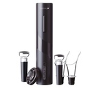 Set sacacorchos automático con tapón de vacío y servidor de vino