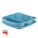 Dish drainer with tray Blue