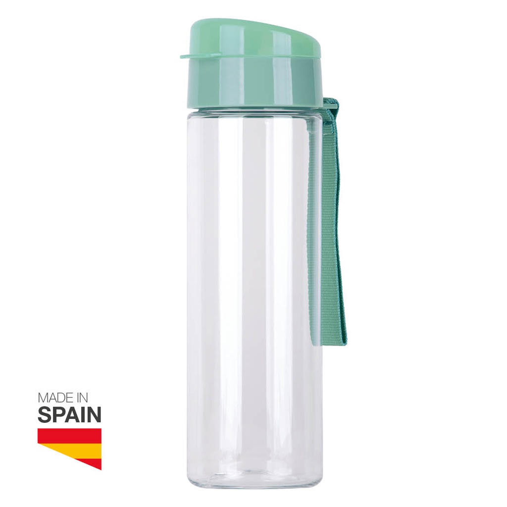 Garrafa de água de tritán 600ml Verde