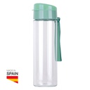 Garrafa de água de tritán 600ml Verde