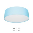 Gemena fabric ceiling lamp 2xE27 White