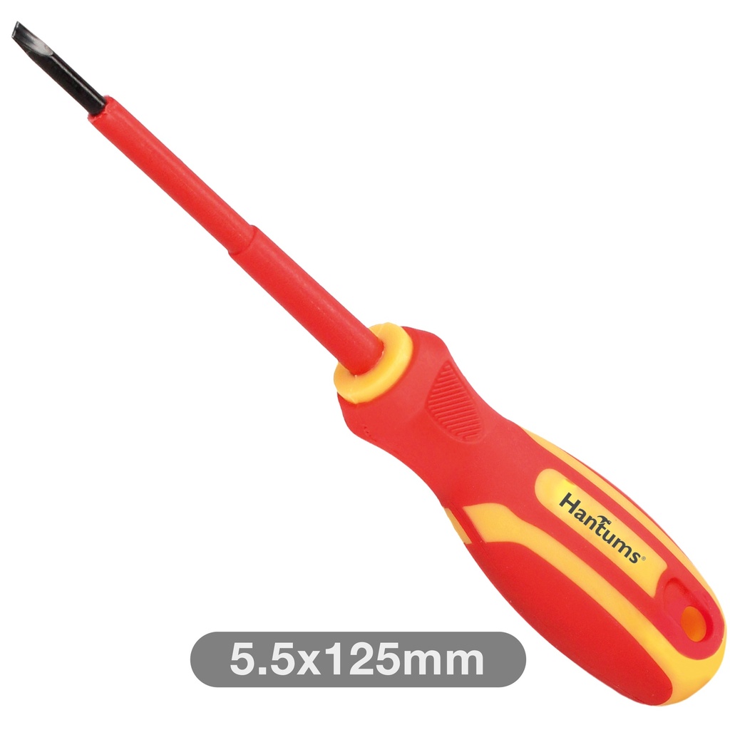 Destornillador aislante plano 5,5x125mm