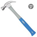 Claw hammer with fiberglass handle 450gr
