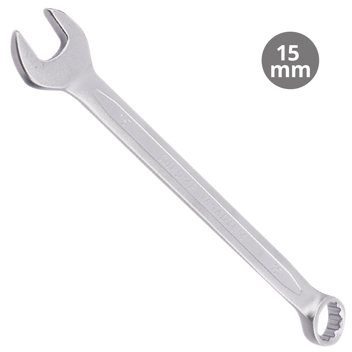 Combination wrench CR-V 15mm