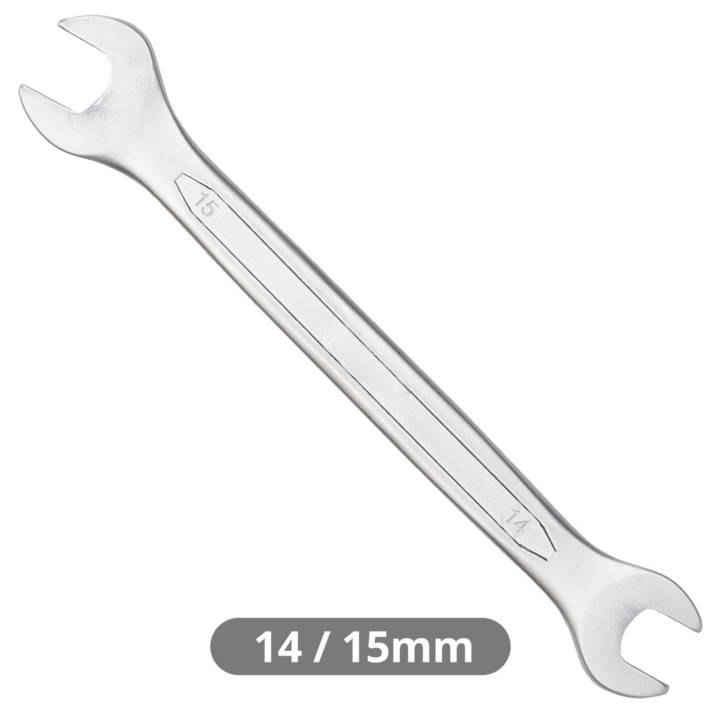 Clé plate fixe 14 et 15mm