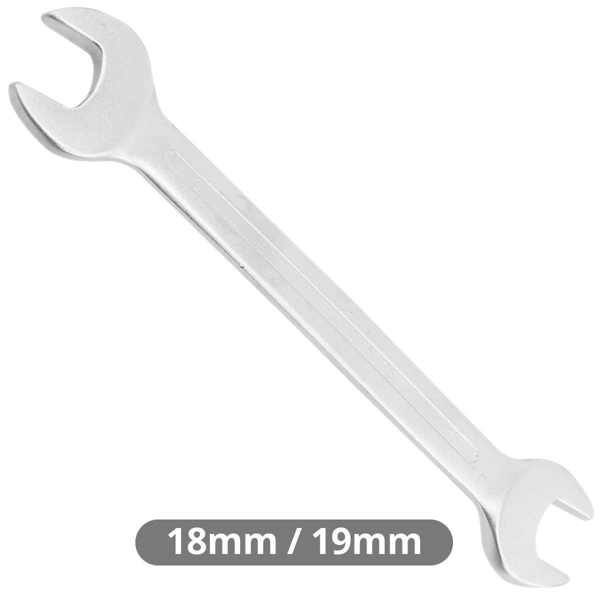 Open end wrench 18 and 19mm