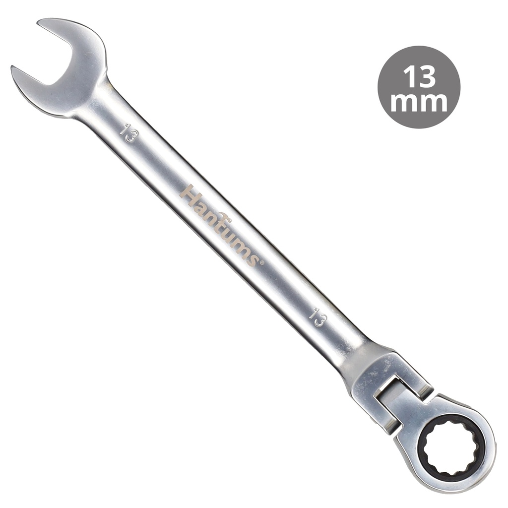 Llave combinada con carraca CR-V 13mm