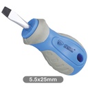 [502035026] Short flat screwdriver 5.5x25mm