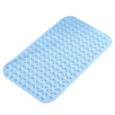 [404000008] Non-slip blue bath mat 36x70cm