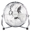 Ventilateur de sol métallique 28 cm 50 W