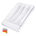 Organizador de talheres pequeno antideslizante 235x329x45mm - Retrátil 12un