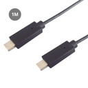 Câble USB Type C 2.0 à USB Type C - 1 M