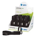 LED hand flashlight 10W - 12pcs display box