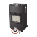 Kit estufa de gas plegable con regulador y goma de butano