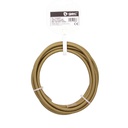 [101025008] 2.5m textile cable (2x0.75mm) Brown Brown