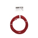 [101025013] 2.5m textile cable (2x0.75mm) red
