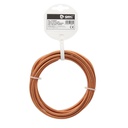 [101025024] 2.5m textile cable (2x0.75mm) bronze