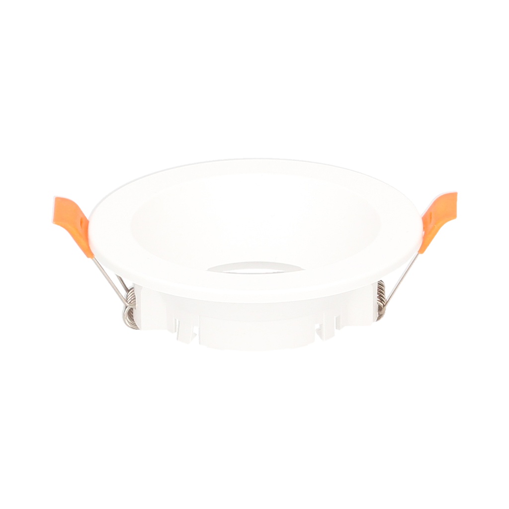 Downlight fixo redondo encastrável Undi anti-reflexo Branco