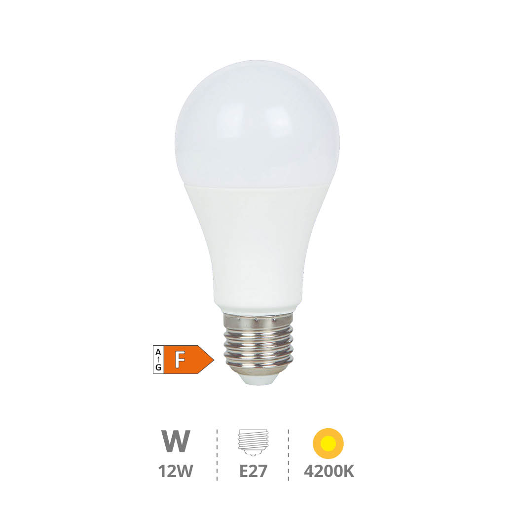 Ampoule LED standard A60 12 W E27 4200K - Libertina