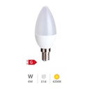 [200695048] Ampoule à LED flamme 6 W E14 4200K - Libertina