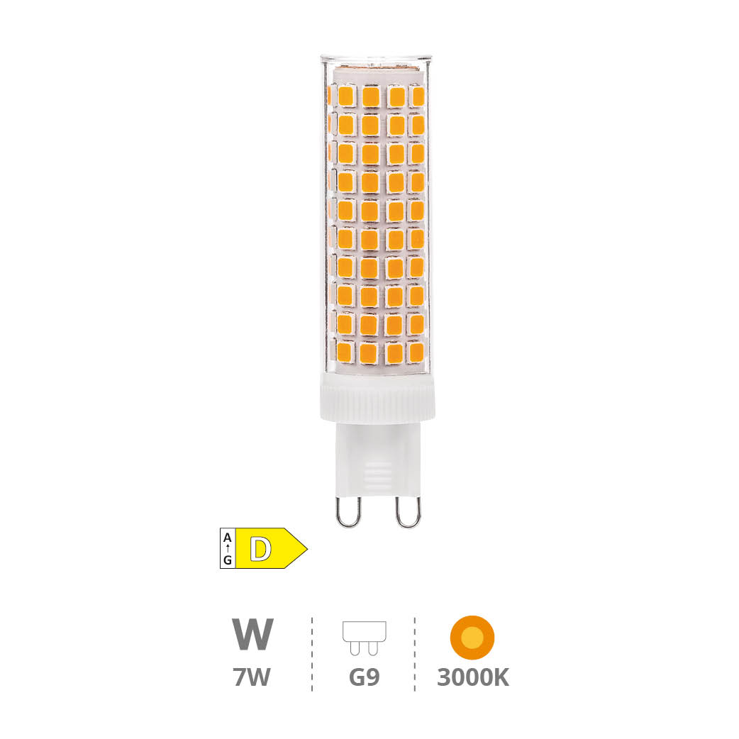 Mini LED bulb 7W G9 3000K