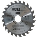 Circular saw with widia 115mm 24 teeth