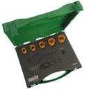 Set of 5 hole saws 19, 22, 25, 29 and 32mm