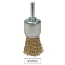 Escova de arame com espiga 12 mm