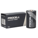 Caixa 10 pilhas alcalinas industriais Procell LR20 (D)