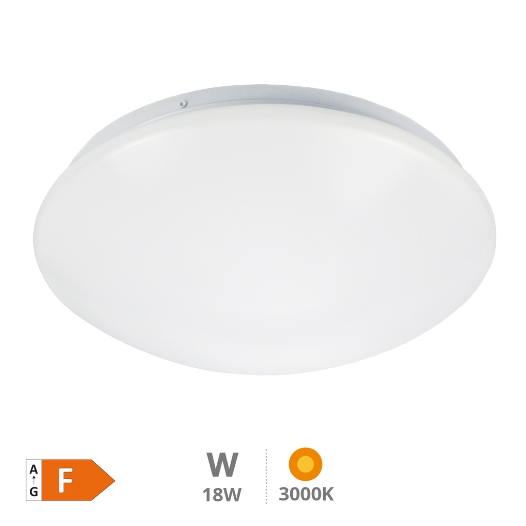 Plafonnier LED Birai 18W 3000K