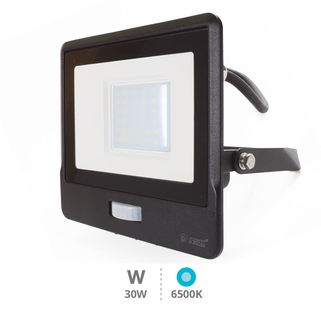 Projetor LED Mondir com sensor de movimento 30W 6500K IP65