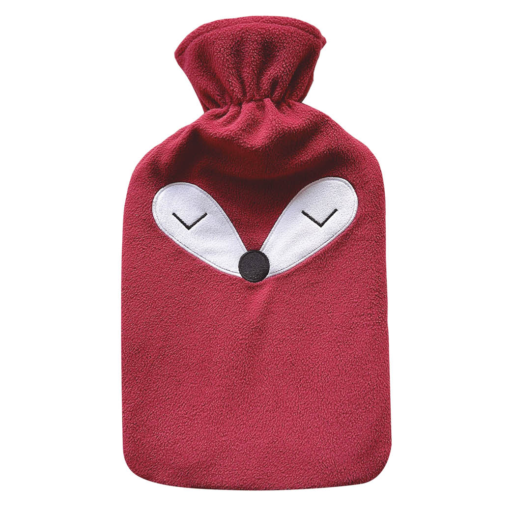 Hot water bag 2L red fox