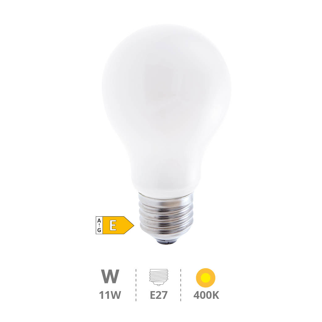 Ampoule LED standard Série Cristal 11 W E27 4000K