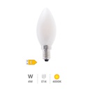 Crystal Series C37 LED bulb 4W E14 4000K Libertina