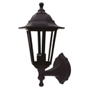 Candeeiro de parede exterior Série Bagan E27 IP44 Preto 