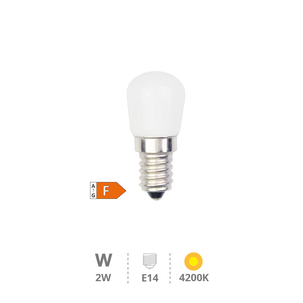 Bombilla LED pebetera 2W E14 4200K