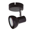 Aplique de teto simples Série Kaitola GU10 Preto