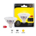 LED lamp 5W MR16 4200K 12V 12pcs box