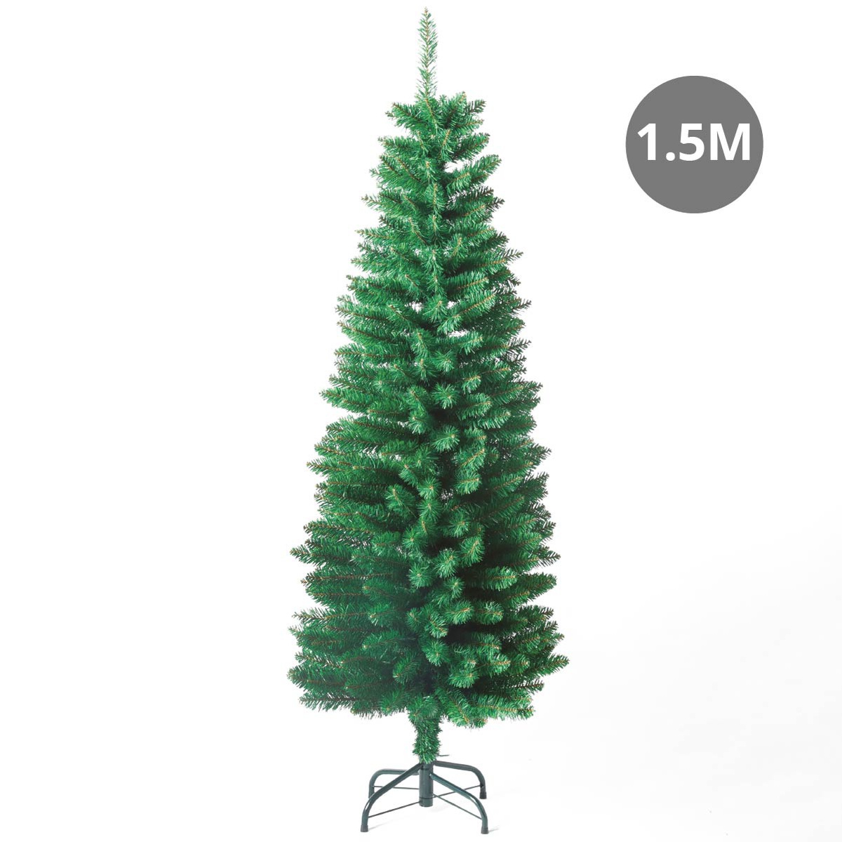 Árbol de navidad artificial tipo lápiz Bousso 1,5M 360 ramas