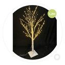 [204690154] Árbol decorativo LED Sirka 1,2M Blanco