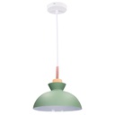 Lámpara de techo colgante Serie Sompara E27 Ø280mm Verde