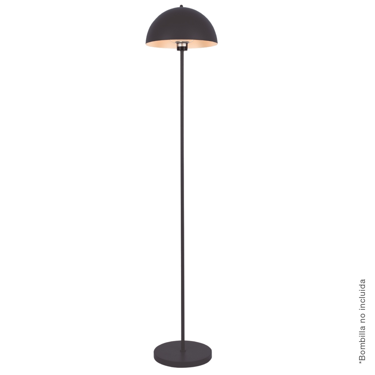 Lámpara de pie Serie Gohira 1450mm E27 Gris antracita