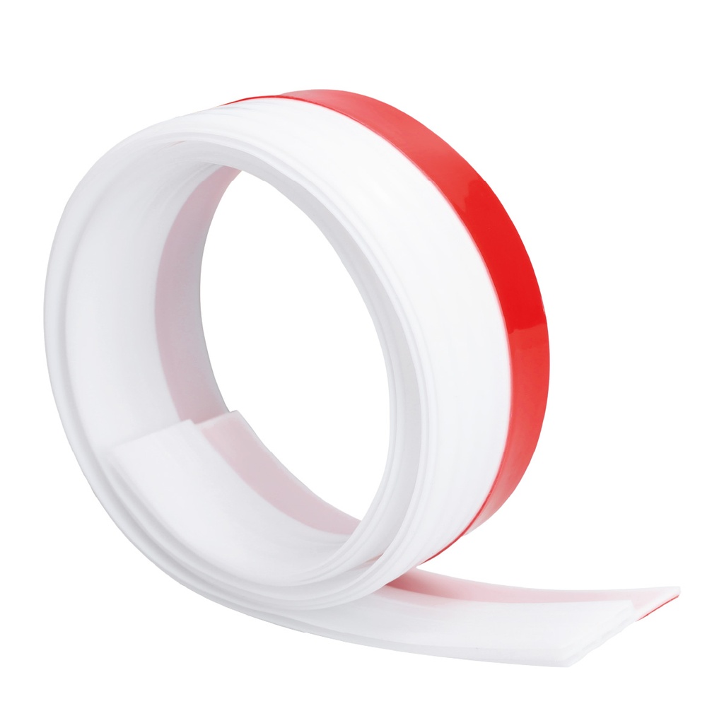 Adhesive silicone weather strip - 1M white