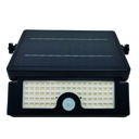 Cela Solar LED Bulkhead 6W with movement and night sensor CCT IP54 Black